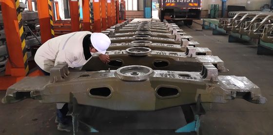 एएआर मानक स्टेनलेस स्टील रेलवे बोगी बलस्टर