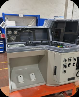 निर्यात के लिए शंटिंग लोकोमोटिव कैब कंट्रोल पैनल