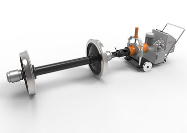 पोर्टेबल व्हील लेयरिंग प्रेस मशीन φ680mm - φ1050mm लागू व्हील व्यास