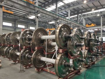 रेलवे व्हीलसेट 1000 मिमी व्हीलसेट रेलवे वैगन व्हील और एक्सल असेंबली के लिए
